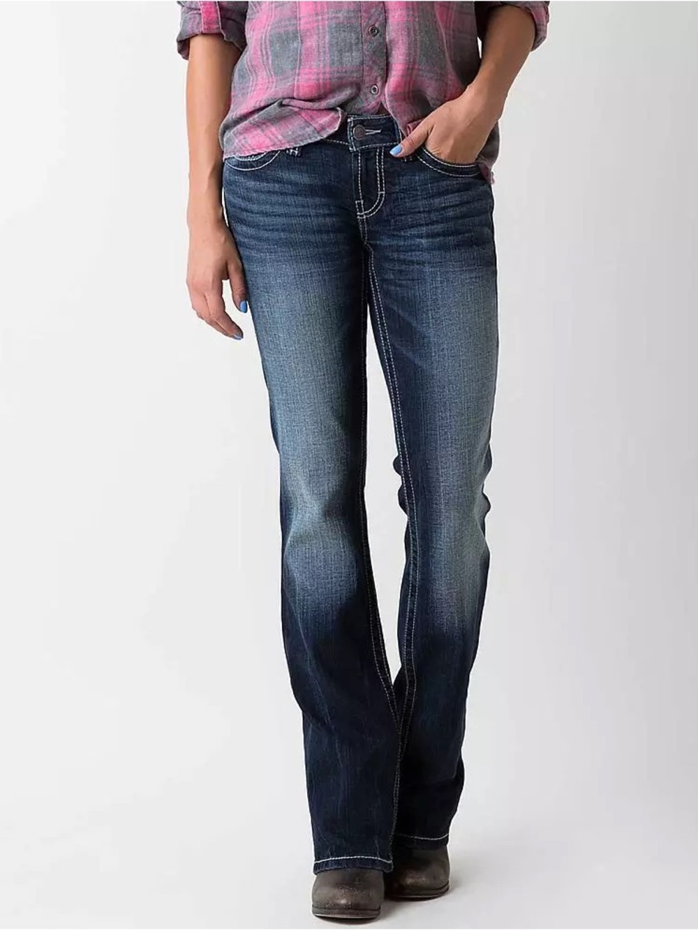 BKE Sabrina boot stretch  jeans sz:24